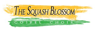 the squash blossom gospel choir logo