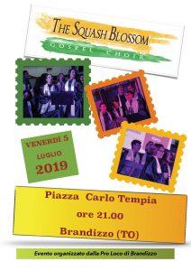 Scopri di più sull'articolo Concerto Brandizzo 5 luglio 2019